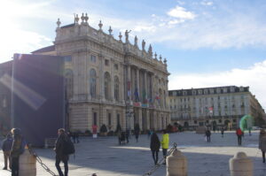 Torino, piazza Castello - Sede Regione Piemonte - Dicembre 2017