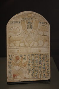Torino, Museo Egizio - Stele - Dicembre 2017